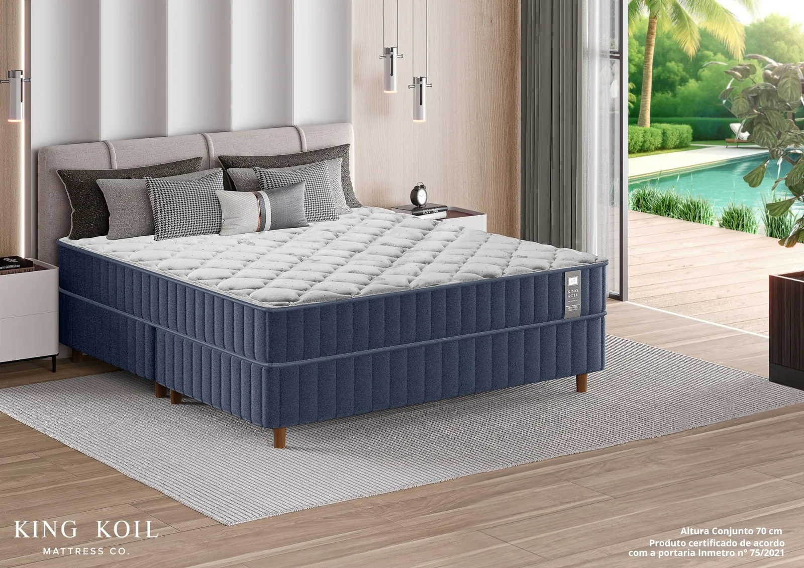 Colchão Hotel Collection Home King Koil